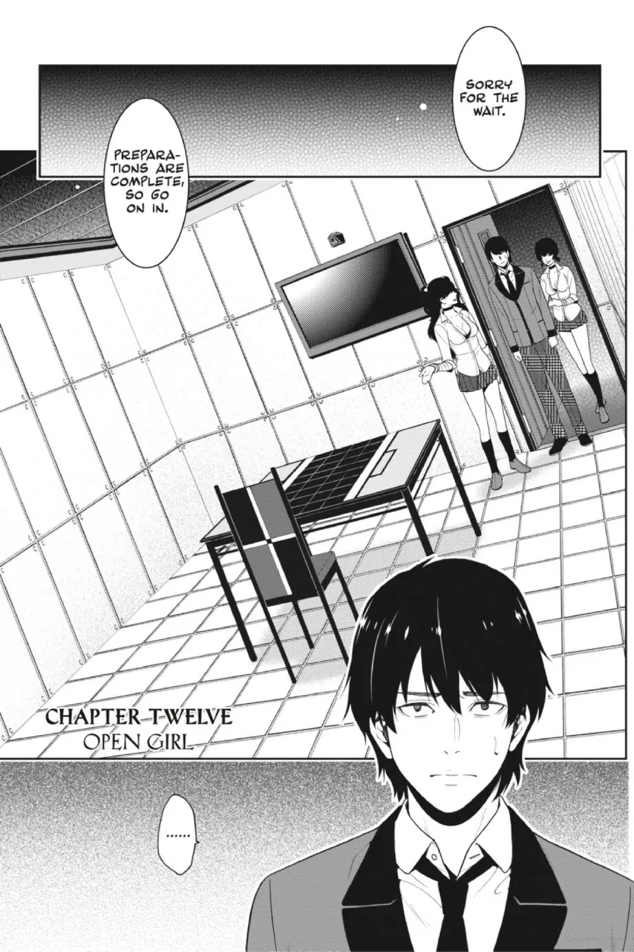 Kakegurui Chapter 12 page 1 - Chapter 12: Open Girl