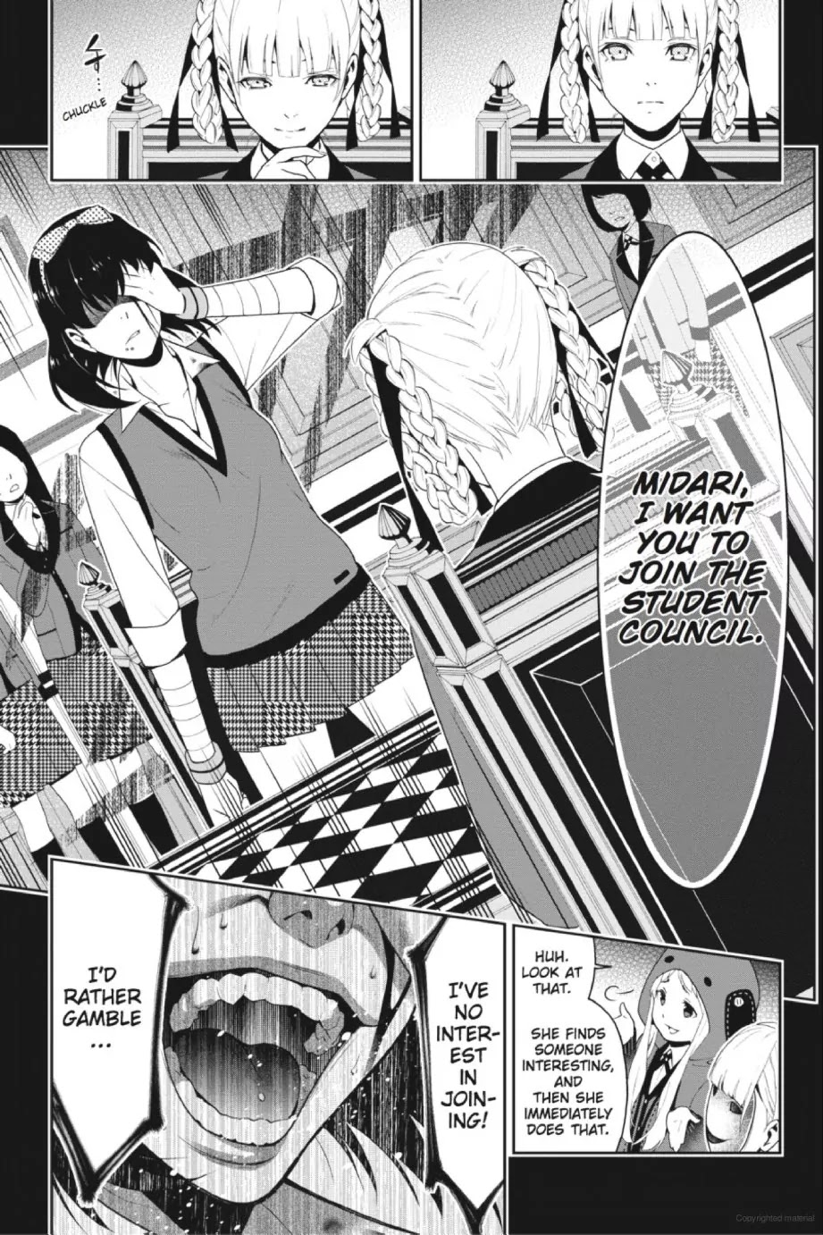 Kakegurui Chapter 13 page 33 - Chapter 13: Delighted Girl