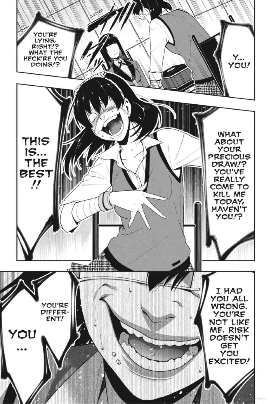 Kakegurui Chapter 15 page 3 - Chapter 15: Overpowering Girl
