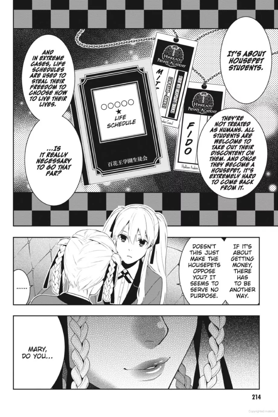 Kakegurui Chapter 16 page 16 - Chapter 16: Refusing Girls