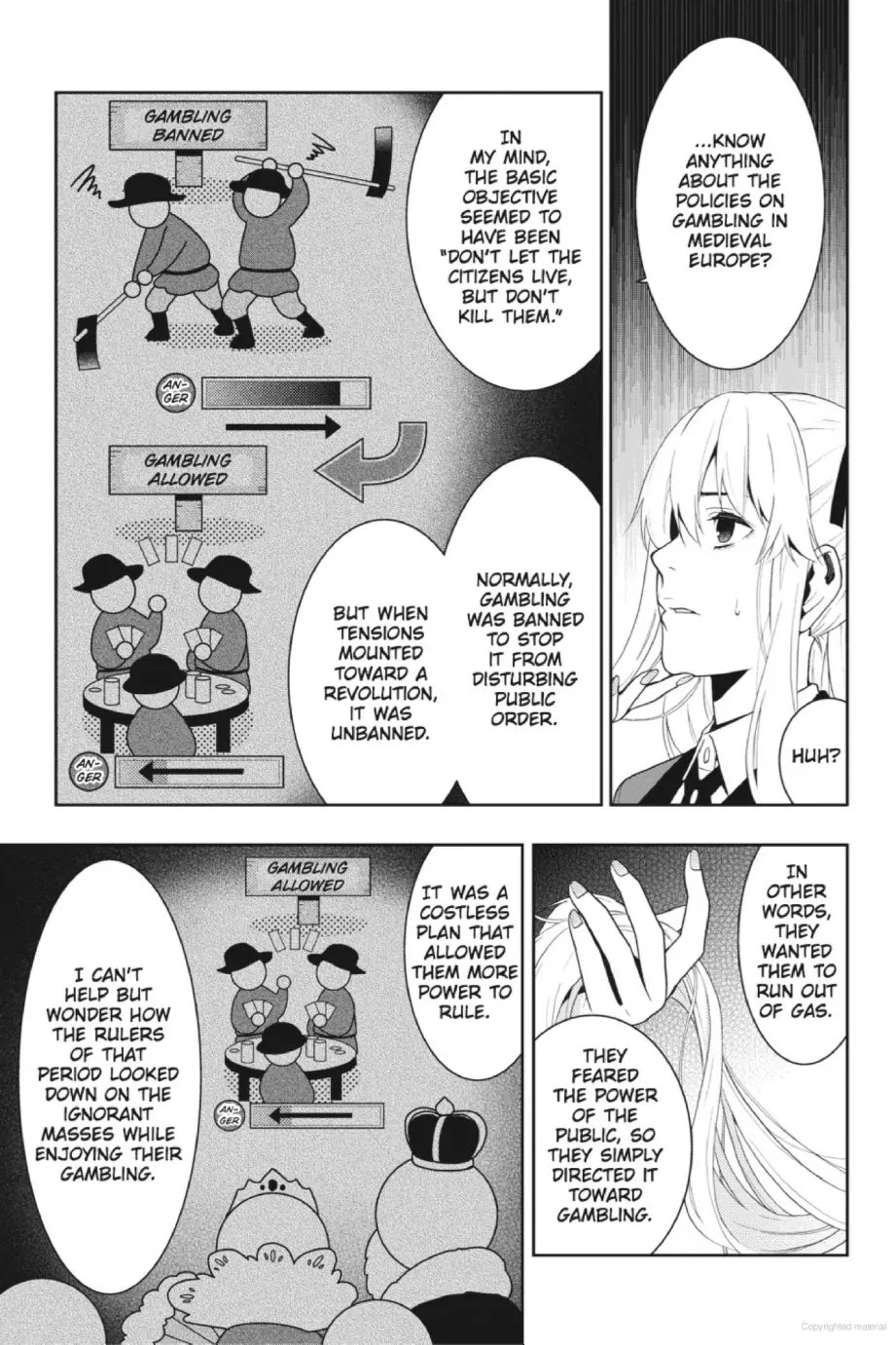 Kakegurui Chapter 16 page 17 - Chapter 16: Refusing Girls