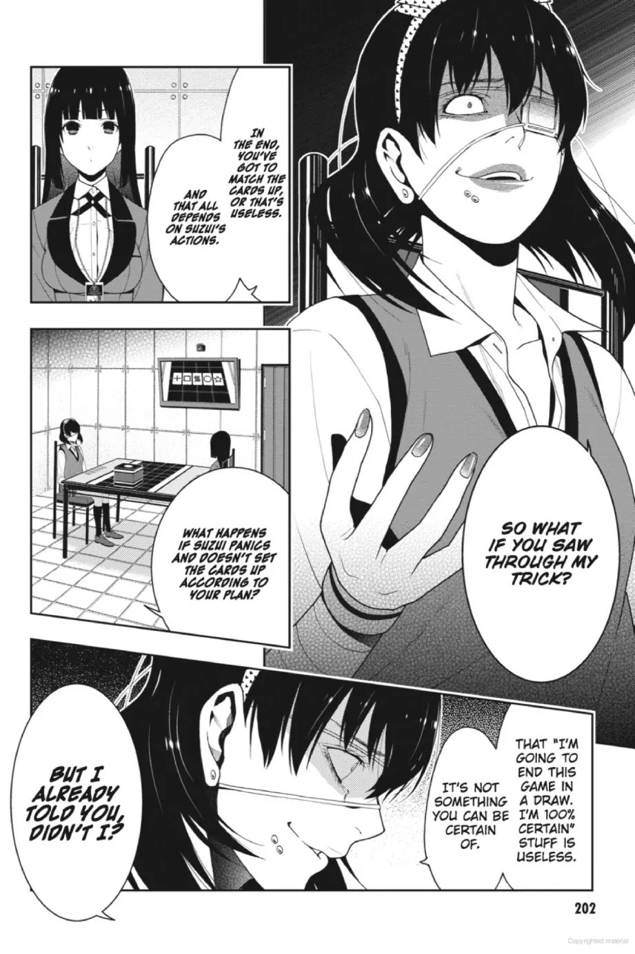Kakegurui Chapter 16 page 4 - Chapter 16: Refusing Girls