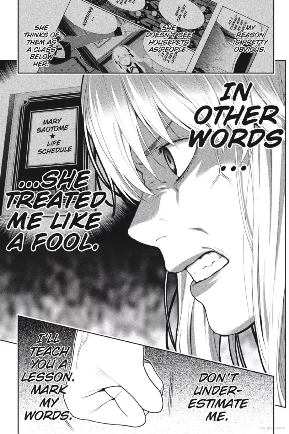 Kakegurui Chapter 16 page 45 - Chapter 16: Refusing Girls