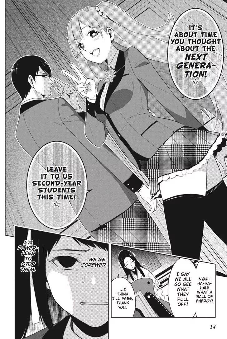 Kakegurui Chapter 18 page 15 - Chapter 18: The Targeted Girl