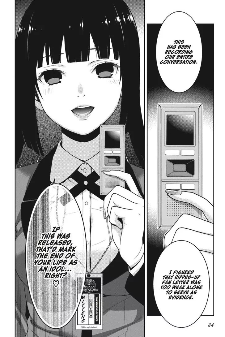 Kakegurui Chapter 19 page 35 - Chapter 19: The Dreaming Girl
