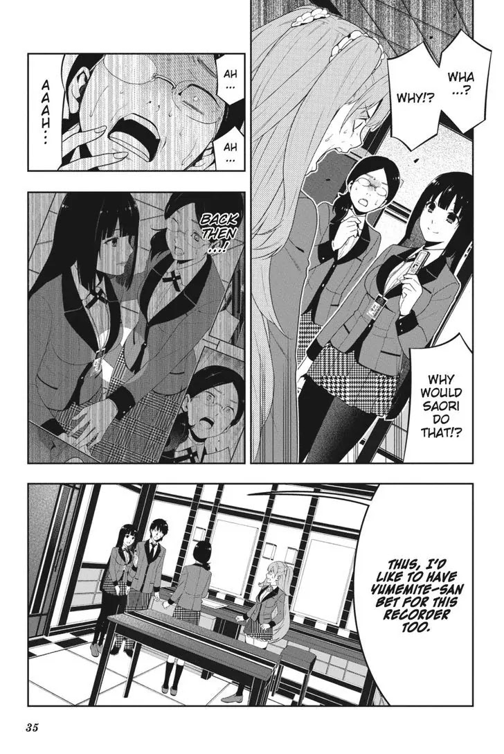 Kakegurui Chapter 19 page 36 - Chapter 19: The Dreaming Girl