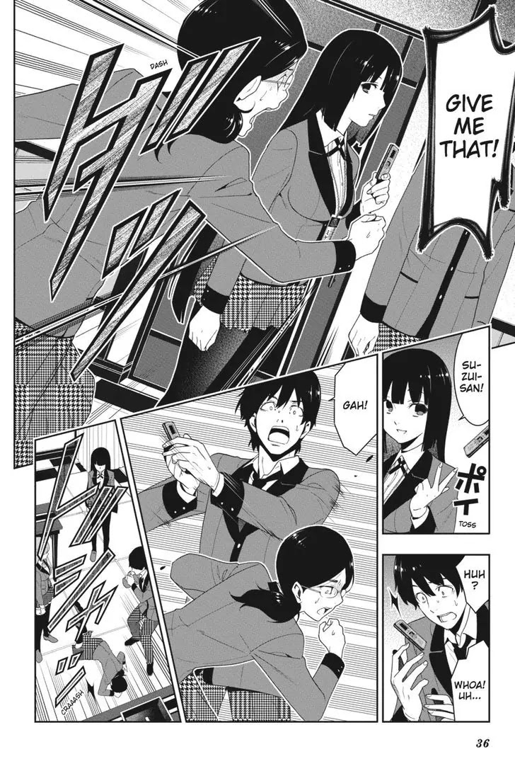 Kakegurui Chapter 19 page 37 - Chapter 19: The Dreaming Girl