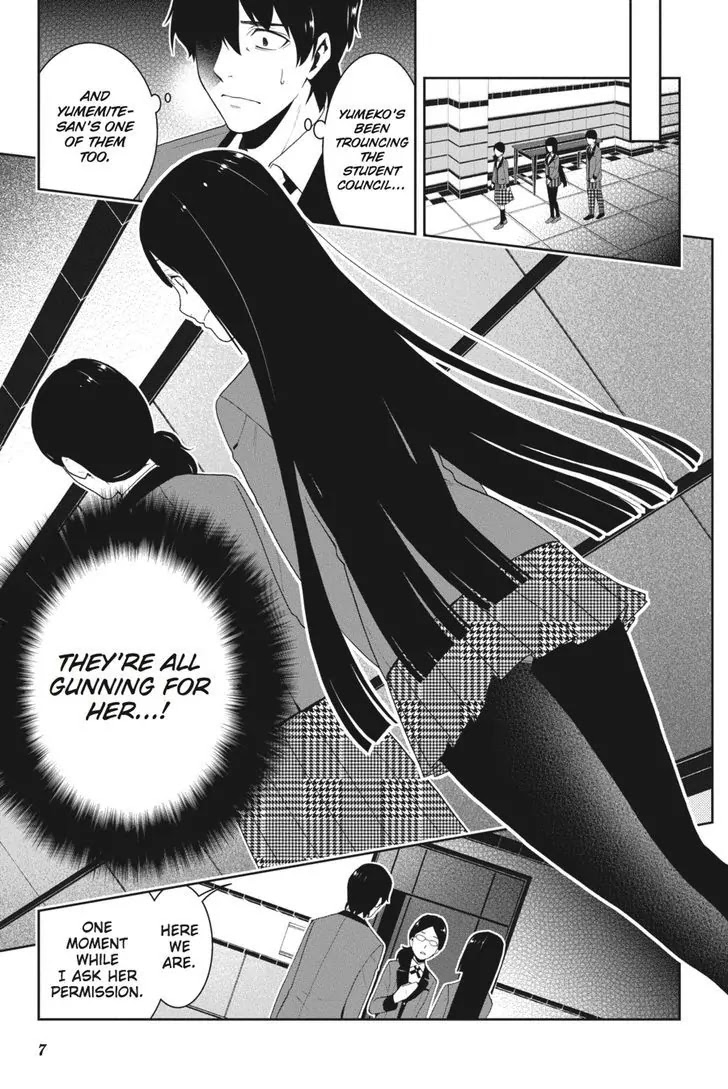 Kakegurui Chapter 19 page 8 - Chapter 19: The Dreaming Girl