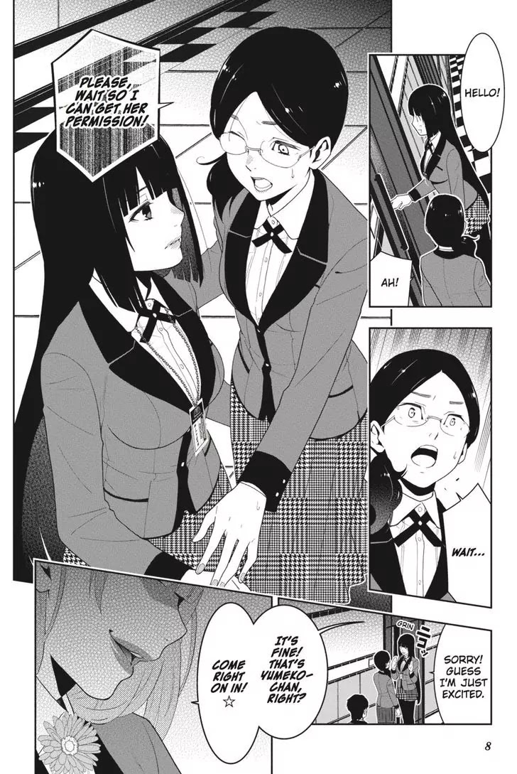 Kakegurui Chapter 19 page 9 - Chapter 19: The Dreaming Girl