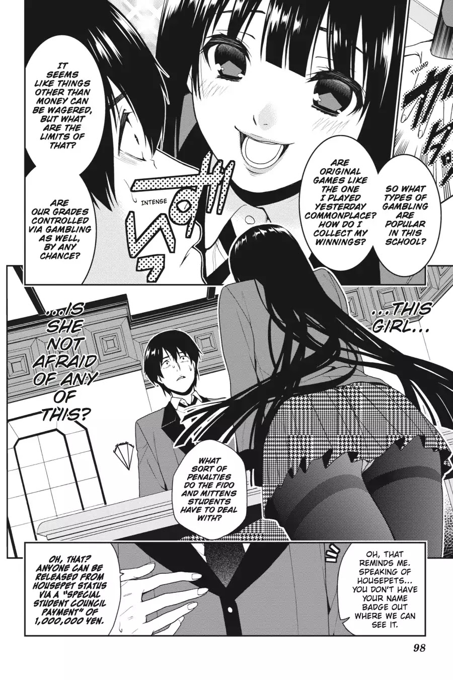 Kakegurui Chapter 2 page 12 - Chapter 2: A Boring Girl