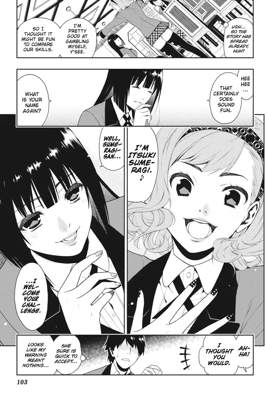 Kakegurui Chapter 2 page 17 - Chapter 2: A Boring Girl