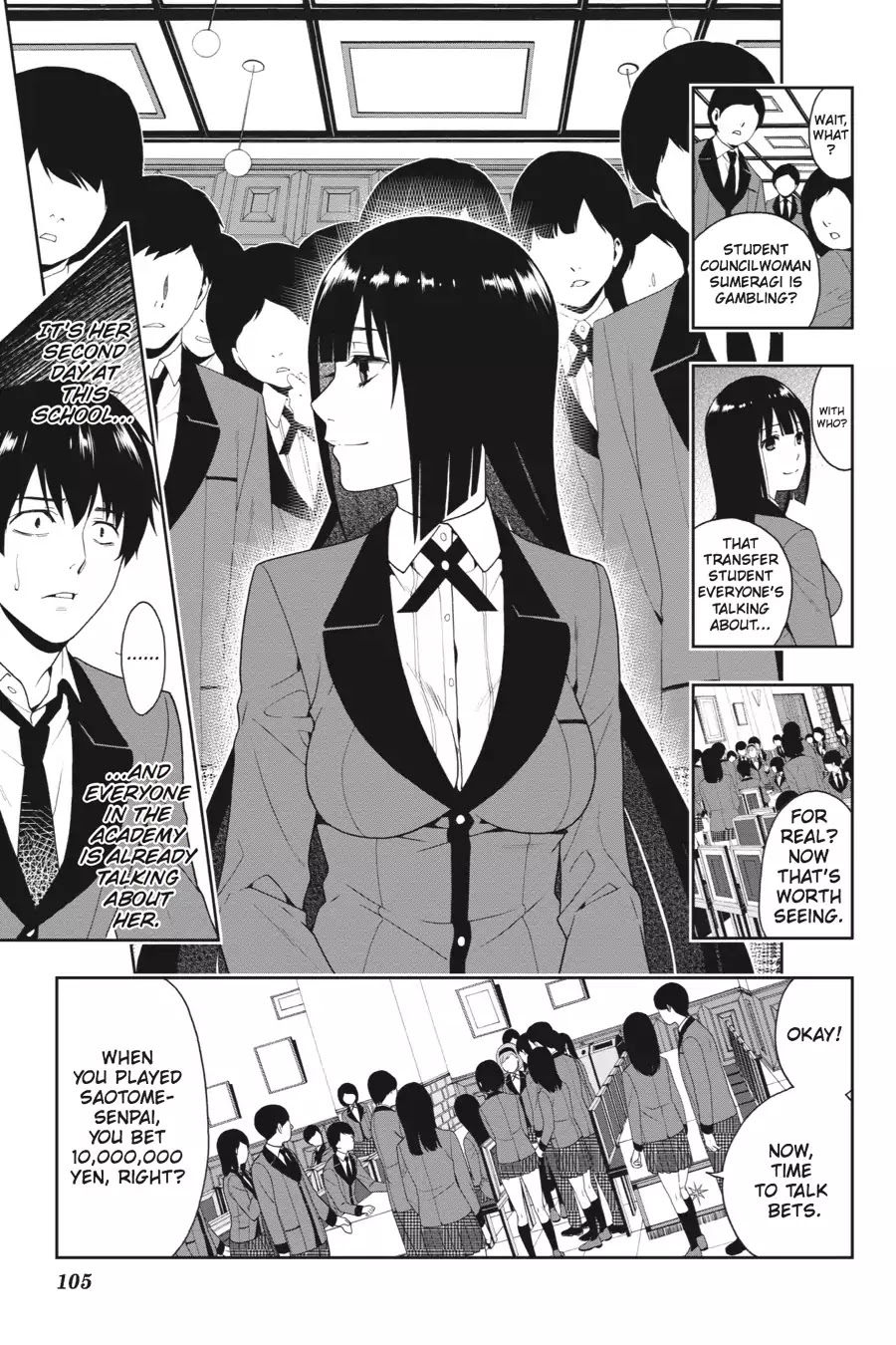 Kakegurui Chapter 2 page 19 - Chapter 2: A Boring Girl