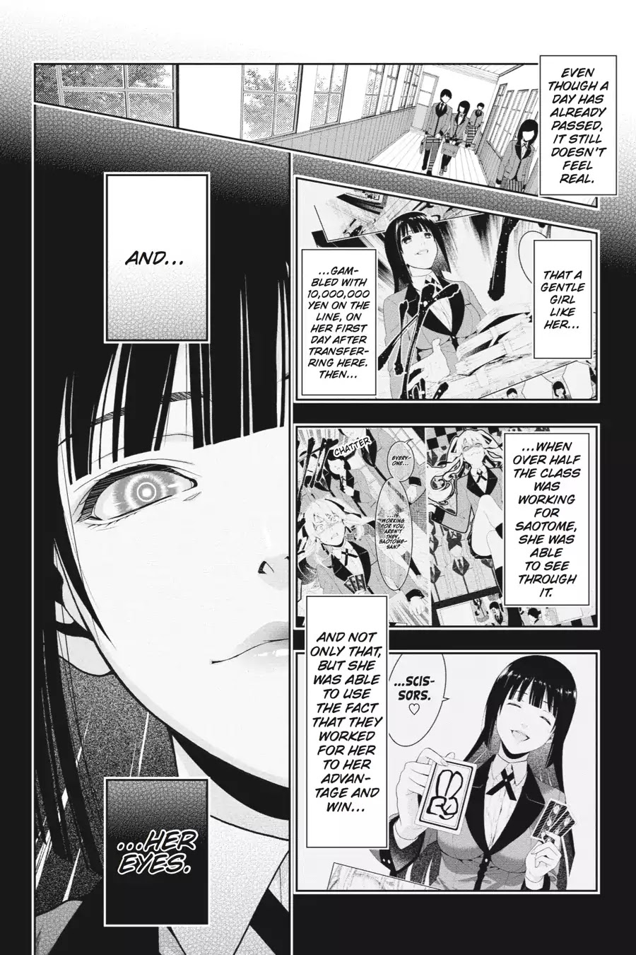 Kakegurui Chapter 2 page 2 - Chapter 2: A Boring Girl