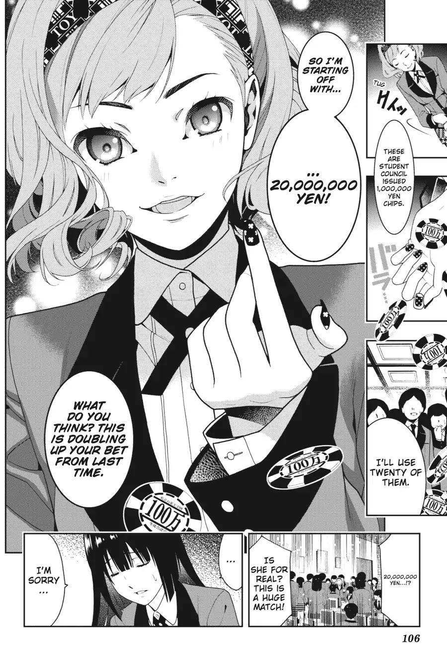Kakegurui Chapter 2 page 20 - Chapter 2: A Boring Girl