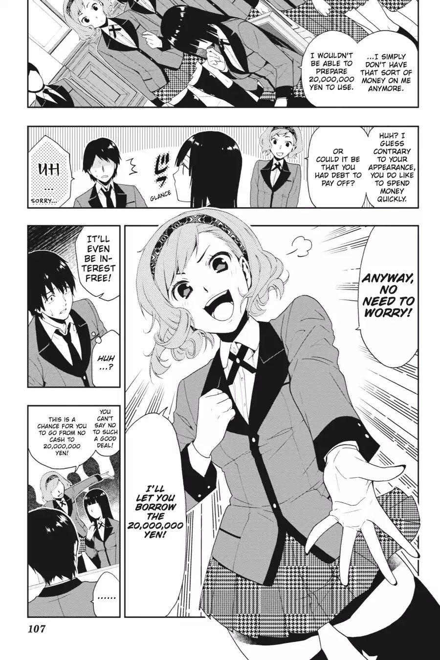 Kakegurui Chapter 2 page 21 - Chapter 2: A Boring Girl