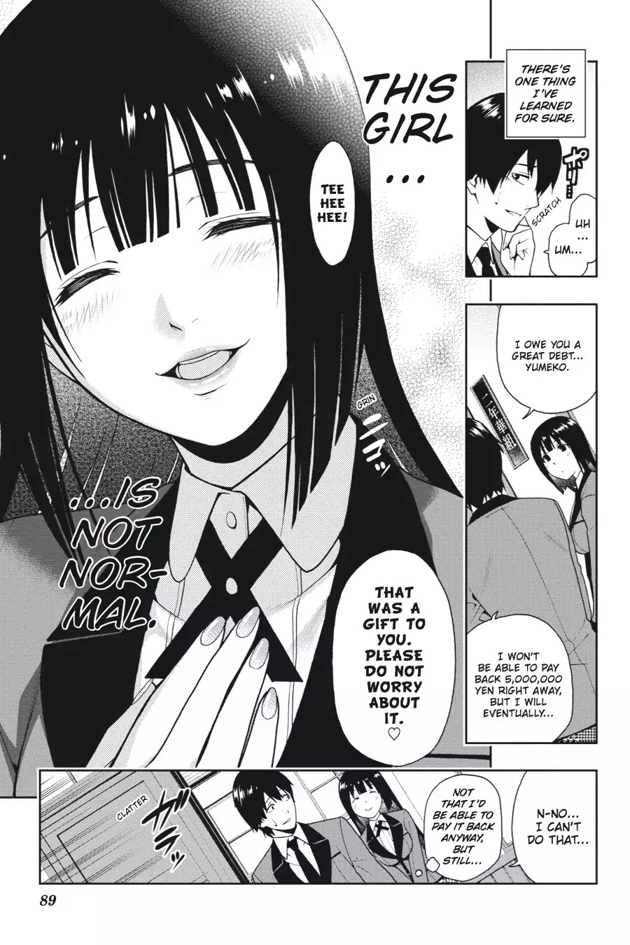 Kakegurui Chapter 2 page 3 - Chapter 2: A Boring Girl
