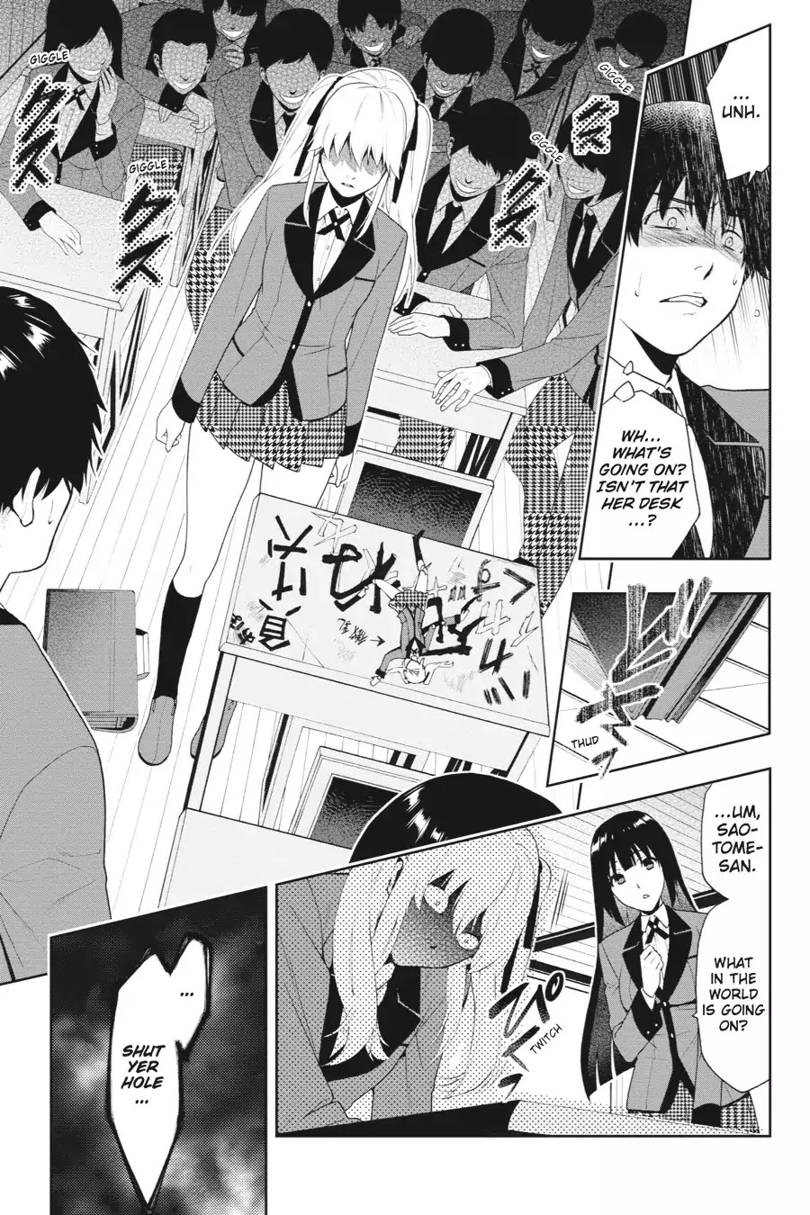 Kakegurui Chapter 2 page 5 - Chapter 2: A Boring Girl