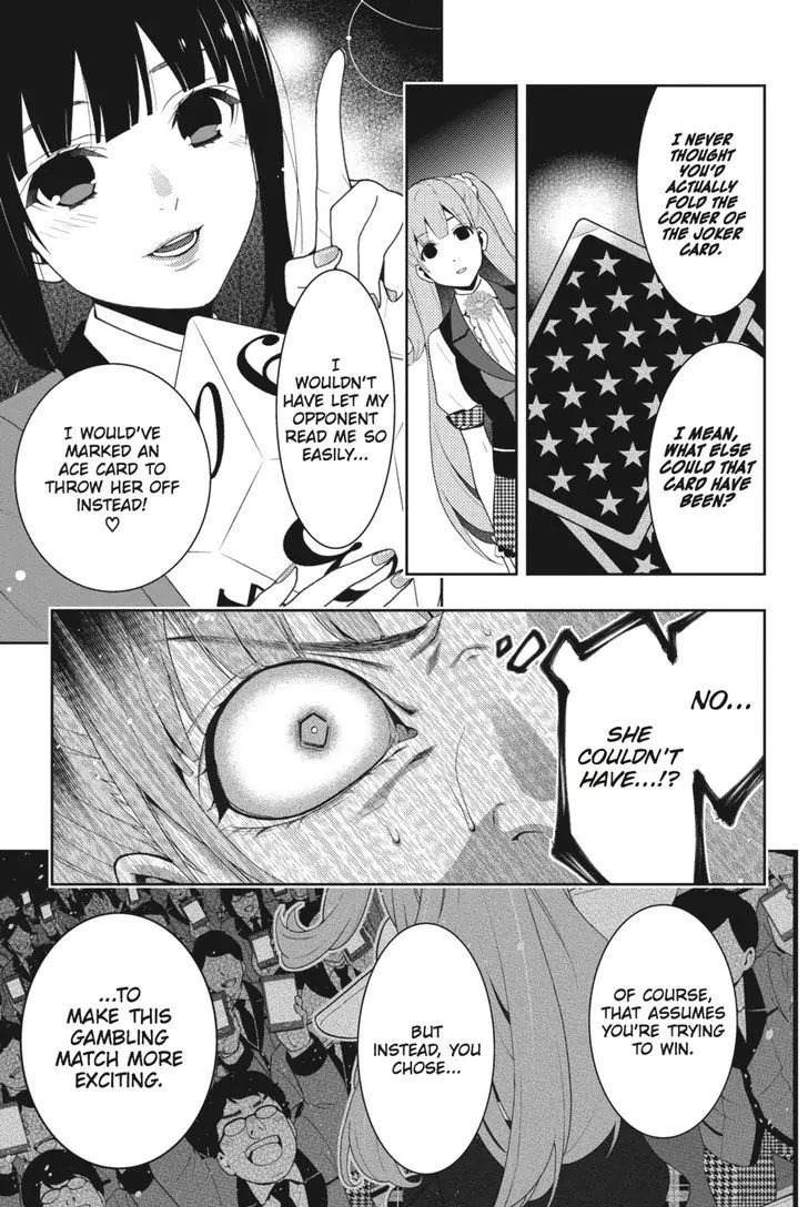 Kakegurui Chapter 21 page 14 - Chapter 21: Dream Singing Girl