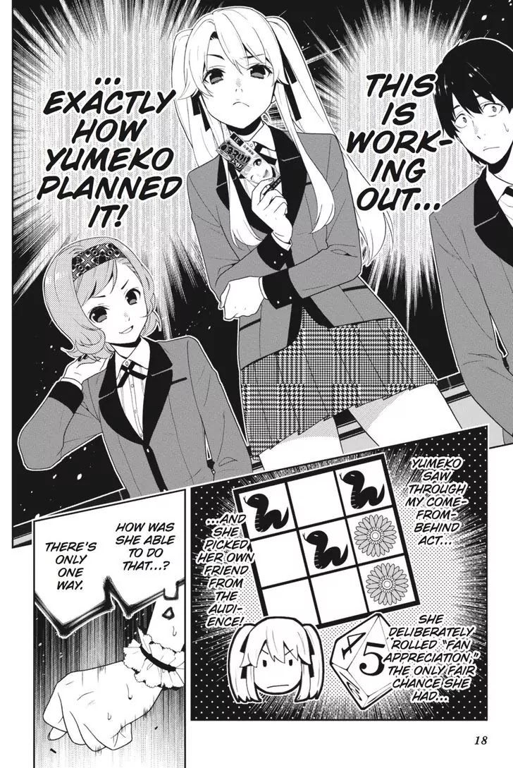 Kakegurui Chapter 21 page 19 - Chapter 21: Dream Singing Girl