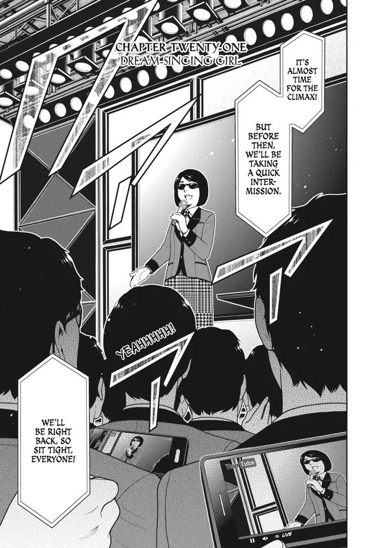 Kakegurui Chapter 21 page 2 - Chapter 21: Dream Singing Girl