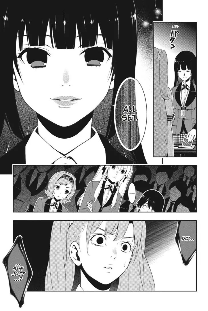 Kakegurui Chapter 21 page 24 - Chapter 21: Dream Singing Girl