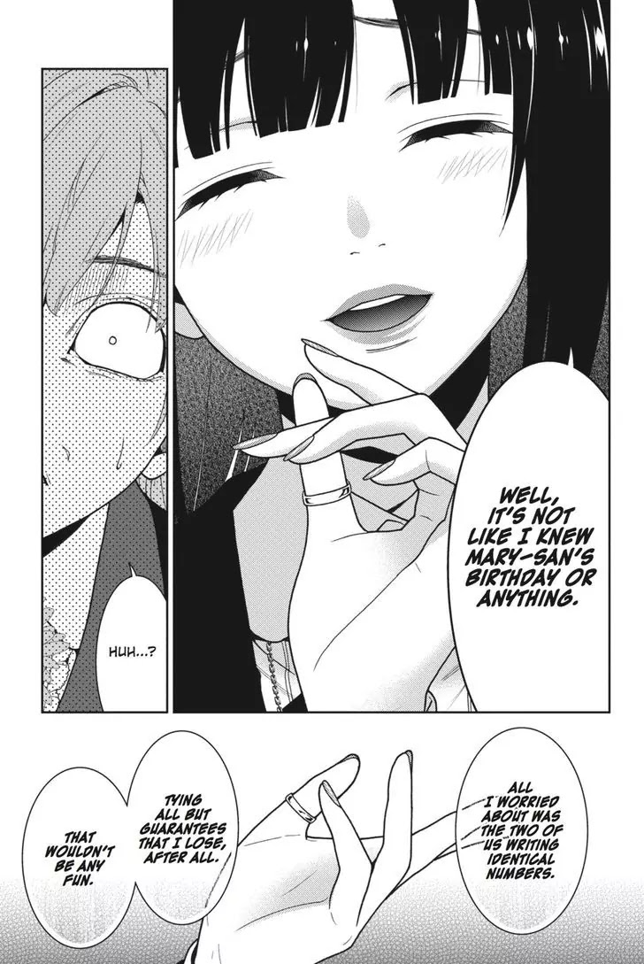 Kakegurui Chapter 21 page 36 - Chapter 21: Dream Singing Girl