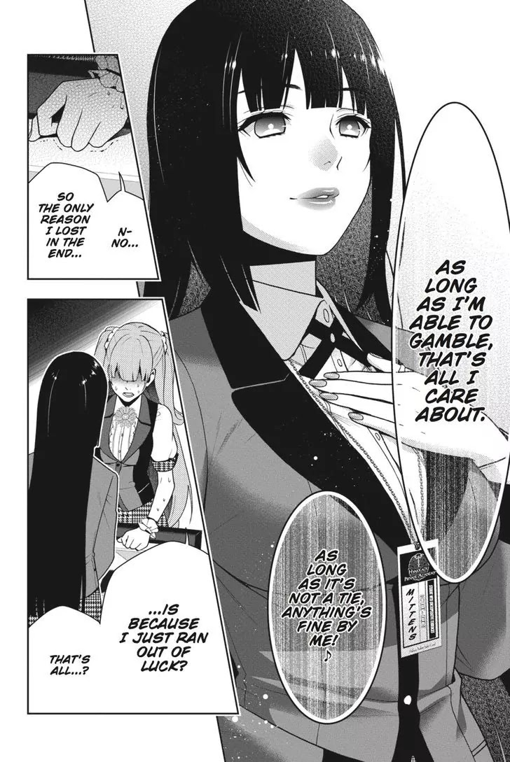 Kakegurui Chapter 21 page 37 - Chapter 21: Dream Singing Girl