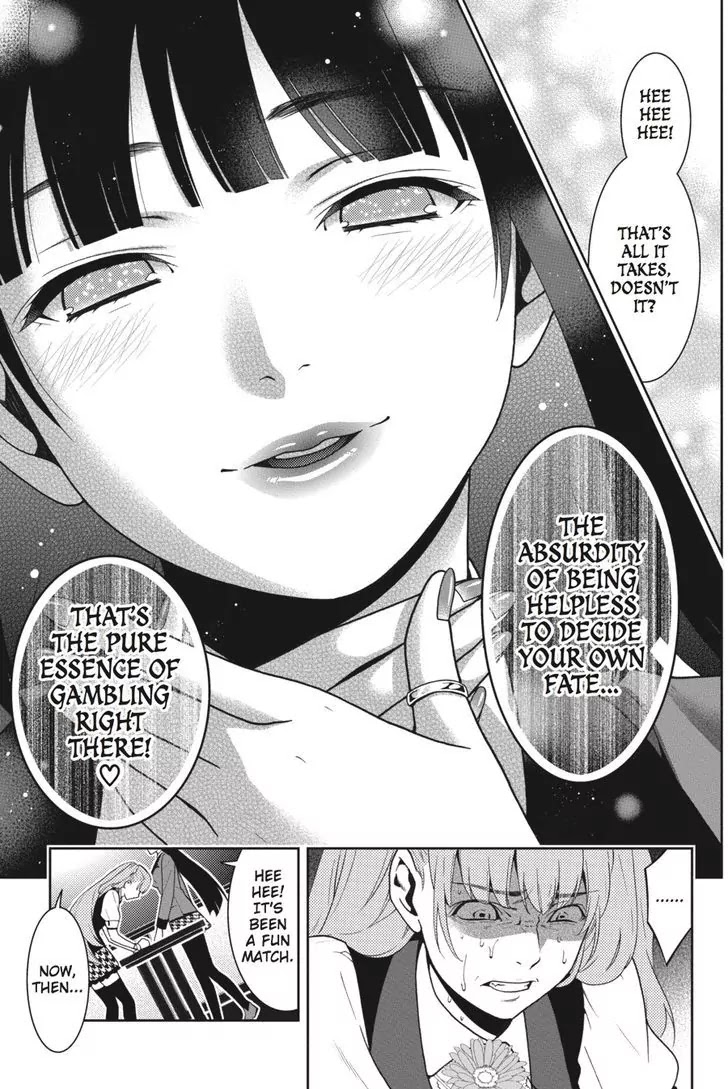 Kakegurui Chapter 21 page 38 - Chapter 21: Dream Singing Girl