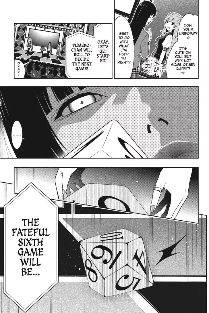 Kakegurui Chapter 21 page 6 - Chapter 21: Dream Singing Girl