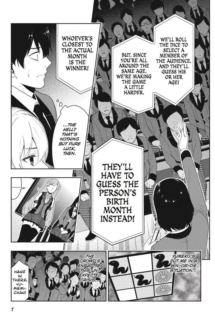 Kakegurui Chapter 21 page 8 - Chapter 21: Dream Singing Girl