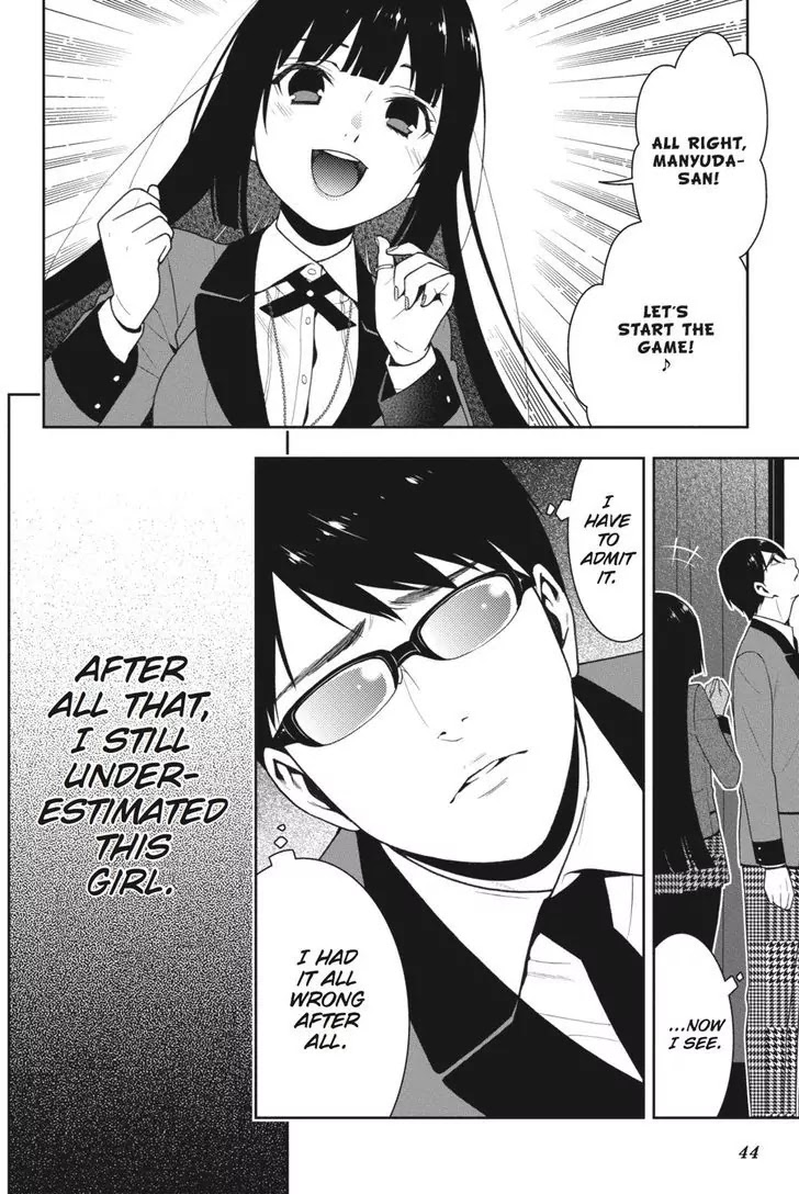 Kakegurui Chapter 22 page 44 - Chapter 22: Sovereign Girl