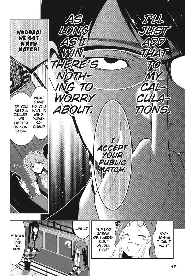 Kakegurui Chapter 22 page 46 - Chapter 22: Sovereign Girl