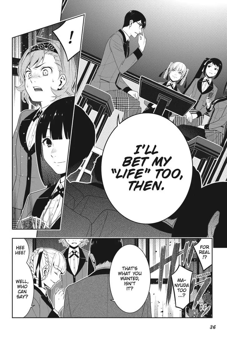 Kakegurui Chapter 26 page 36 - Chapter 26