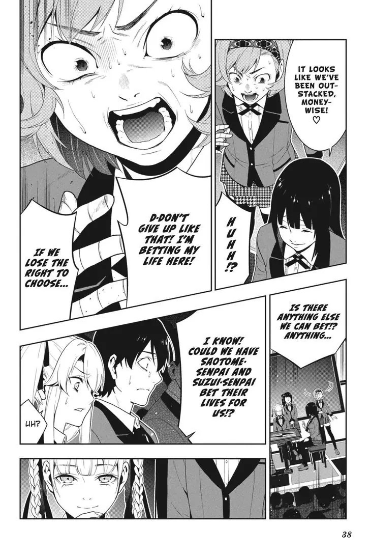 Kakegurui Chapter 26 page 38 - Chapter 26