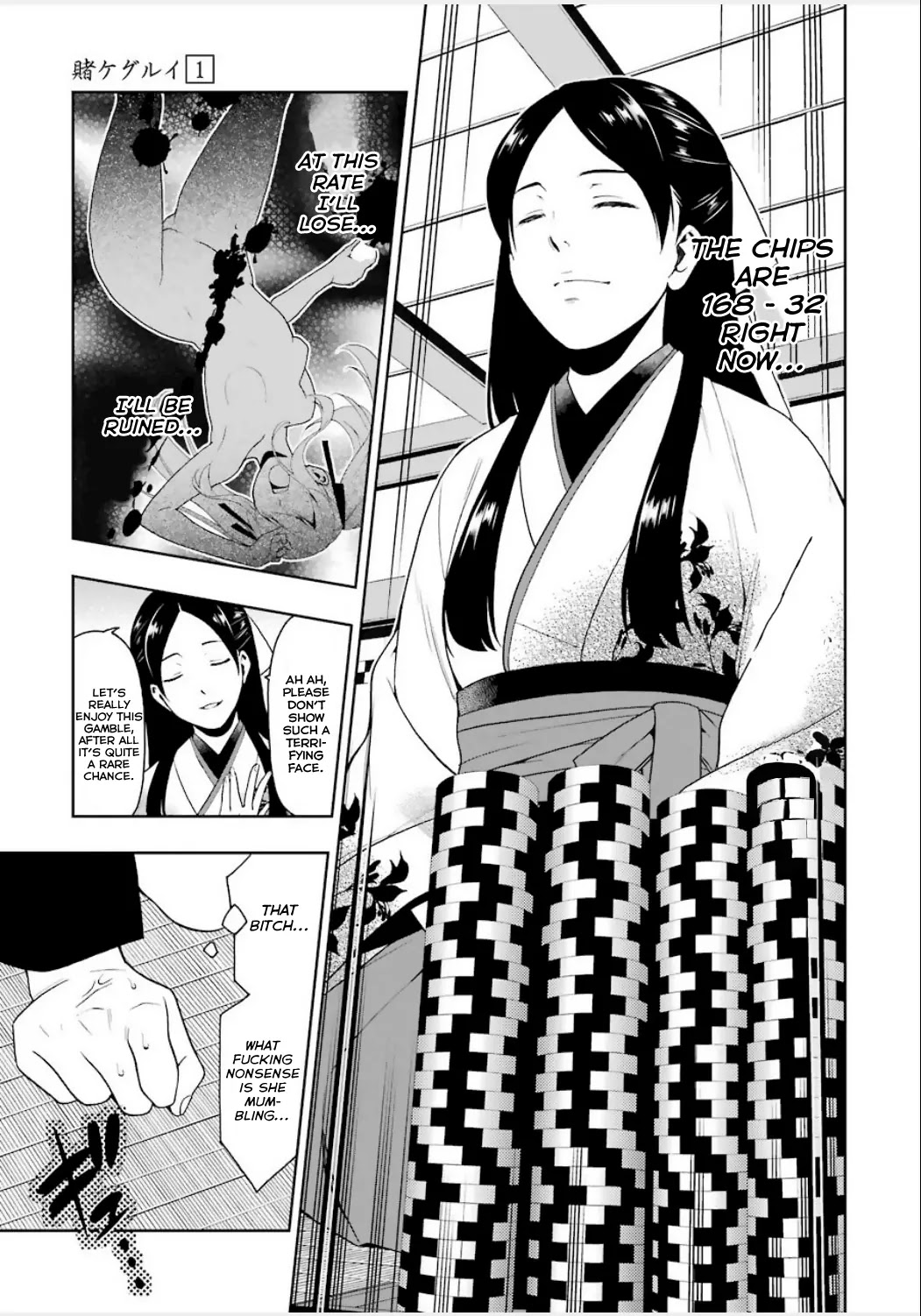 Kakegurui Chapter 3 page 10 - Chapter 3: The slit-eyed woman