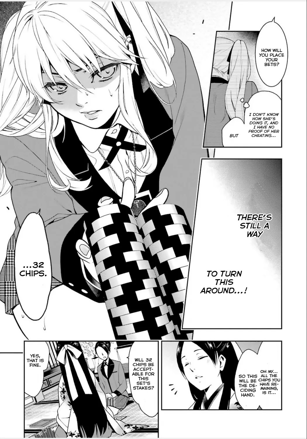 Kakegurui Chapter 3 page 12 - Chapter 3: The slit-eyed woman