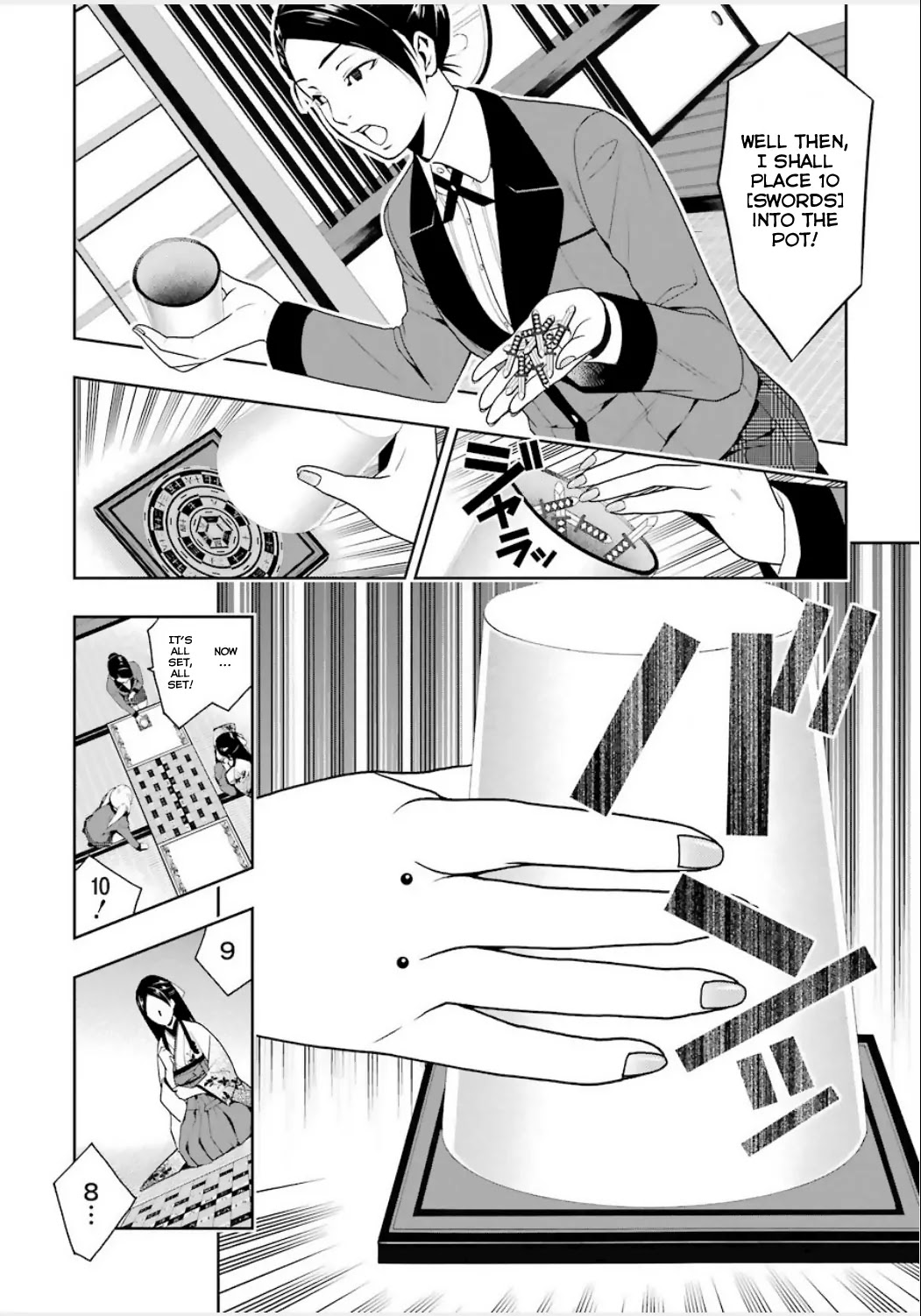 Kakegurui Chapter 3 page 13 - Chapter 3: The slit-eyed woman