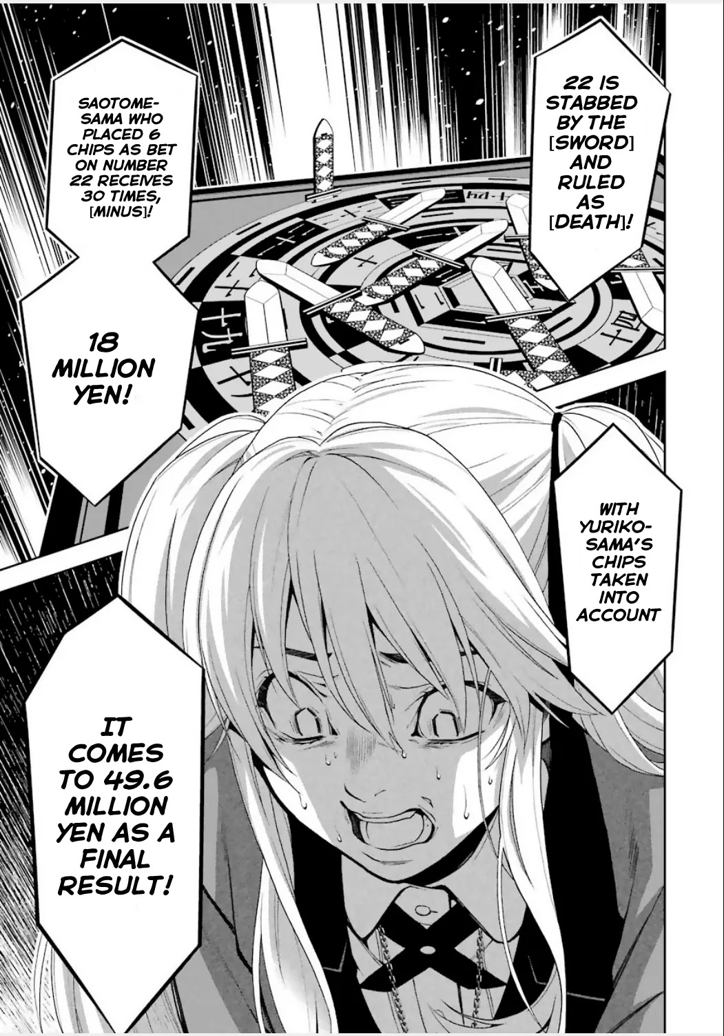 Kakegurui Chapter 3 page 22 - Chapter 3: The slit-eyed woman