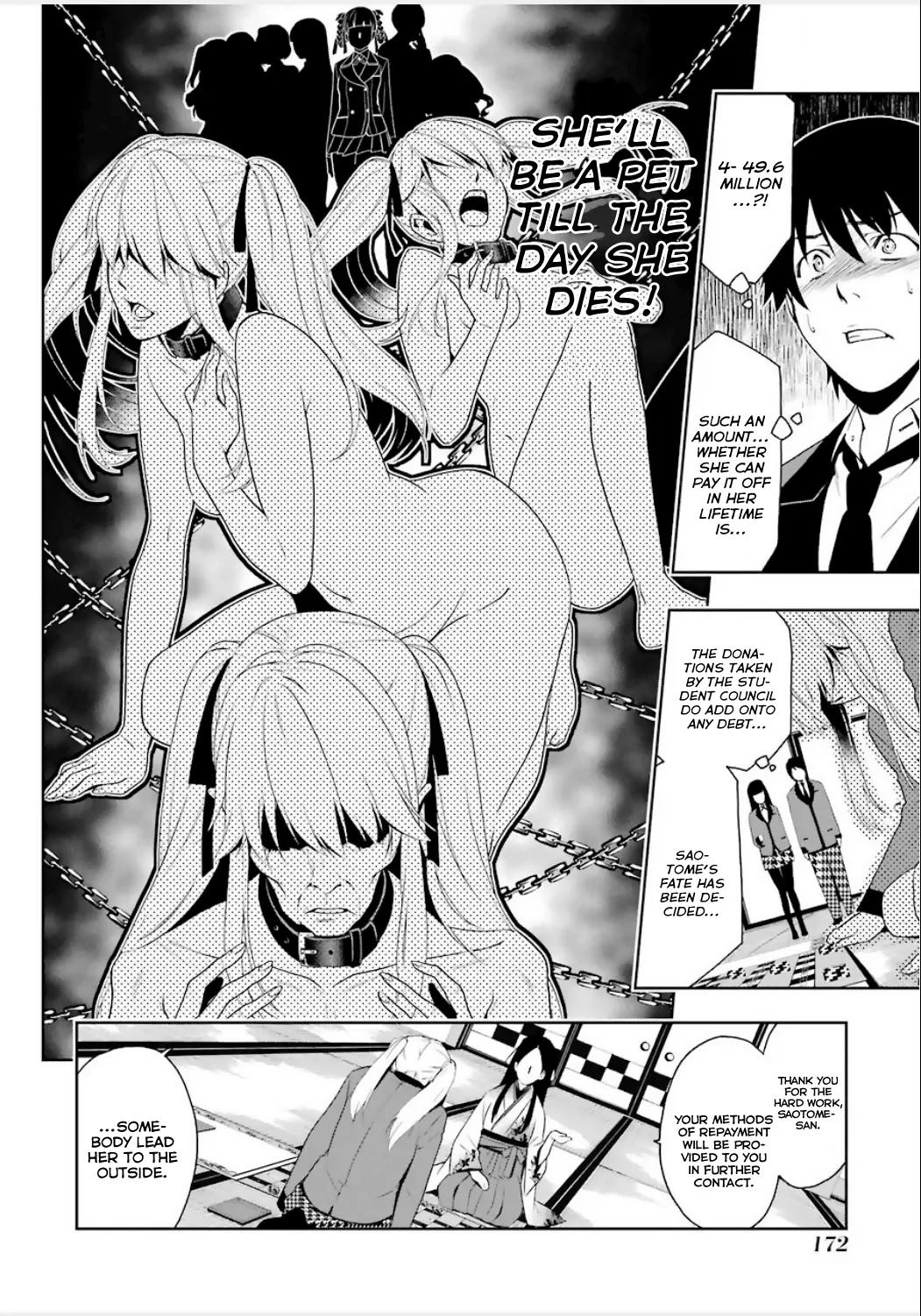 Kakegurui Chapter 3 page 23 - Chapter 3: The slit-eyed woman