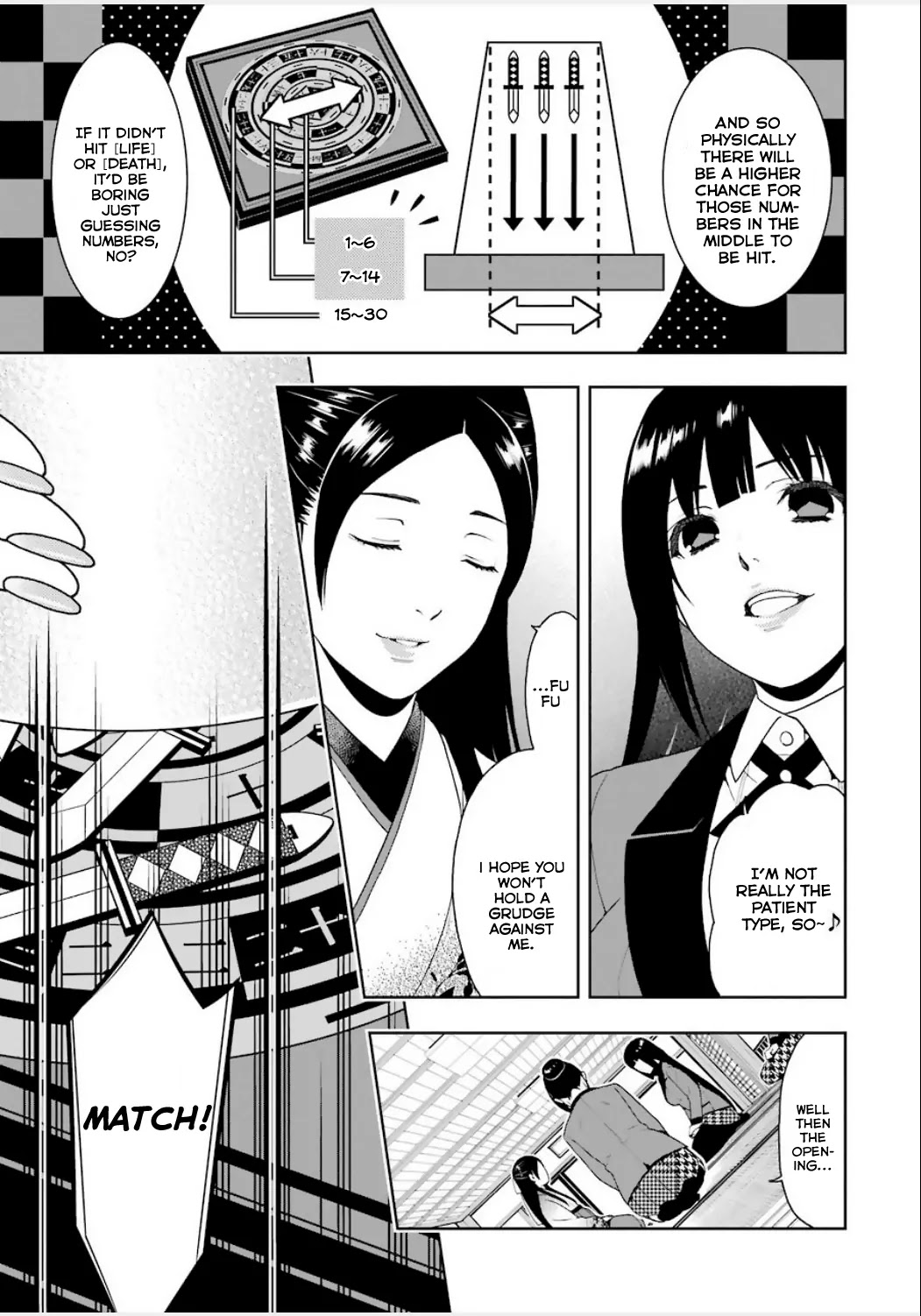 Kakegurui Chapter 3 page 38 - Chapter 3: The slit-eyed woman