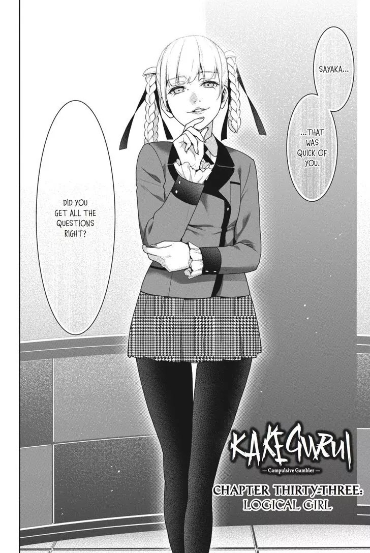 Kakegurui Chapter 33 page 11 - Chapter 33
