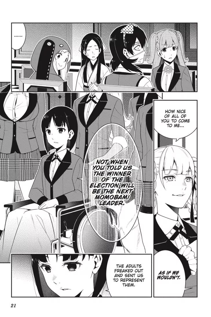 Kakegurui Chapter 34 page 21 - Chapter 34