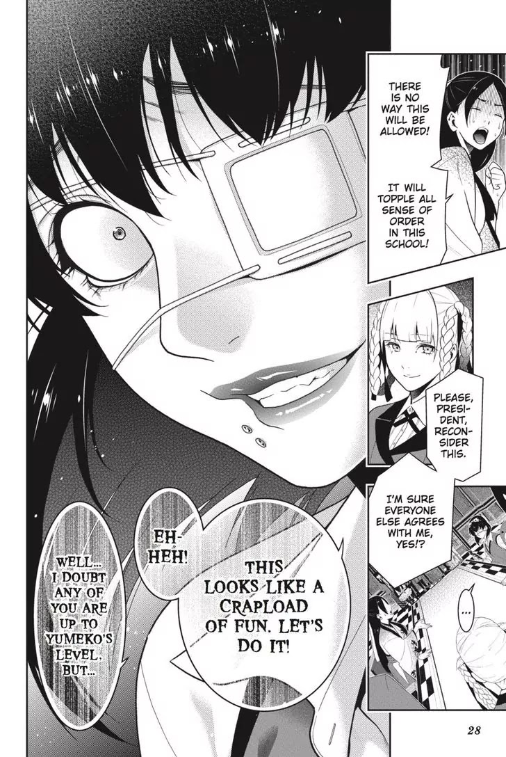 Kakegurui Chapter 34 page 28 - Chapter 34