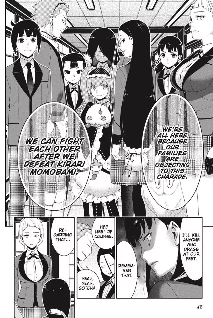 Kakegurui Chapter 34 page 42 - Chapter 34