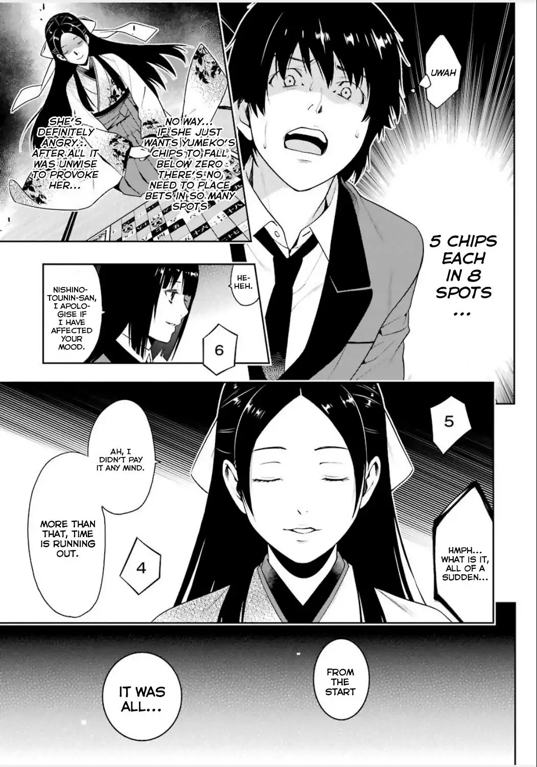 Kakegurui Chapter 4 page 11 - Chapter 4: Hyakkaou Academy's Crazed Women
