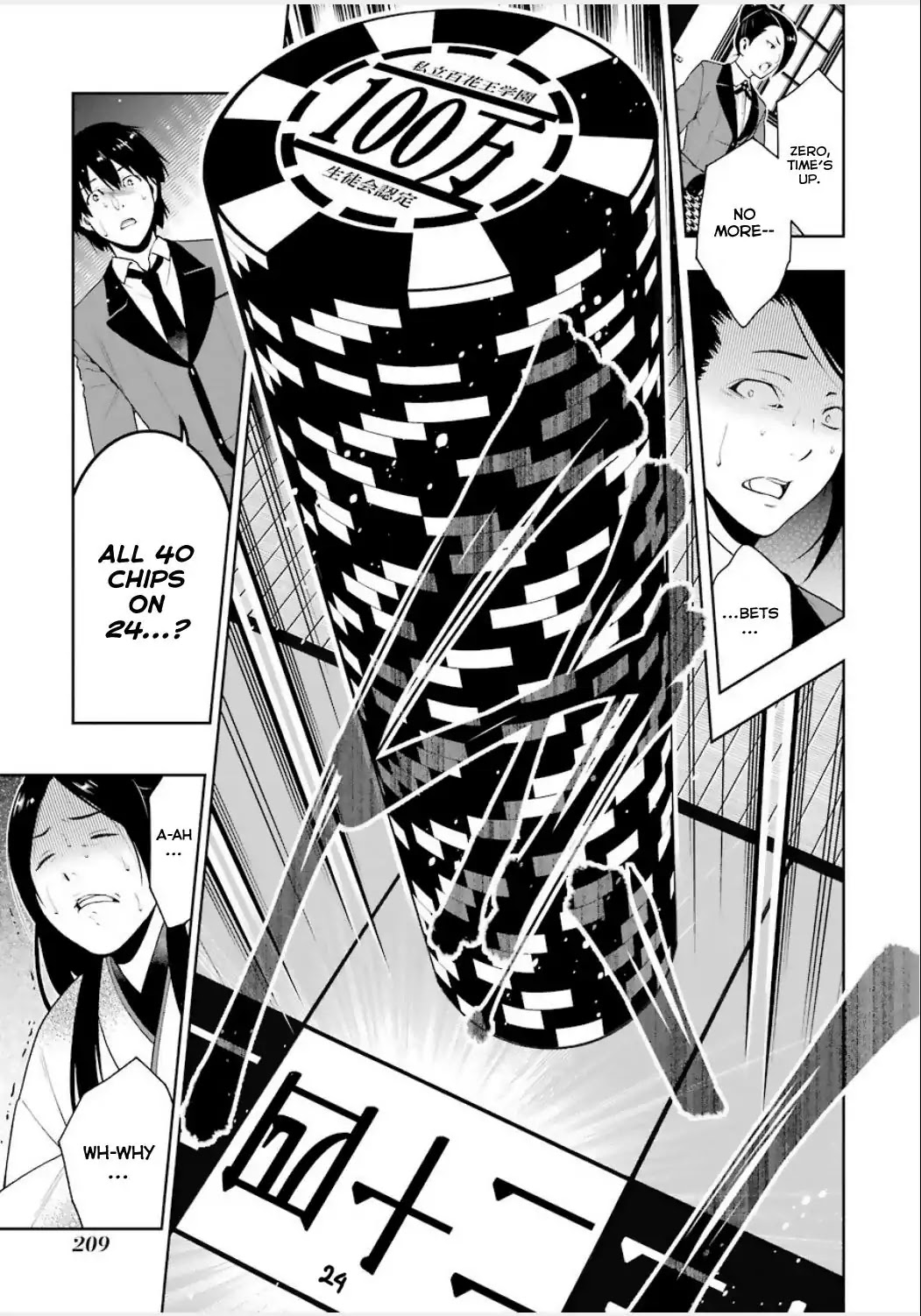 Kakegurui Chapter 4 page 13 - Chapter 4: Hyakkaou Academy's Crazed Women