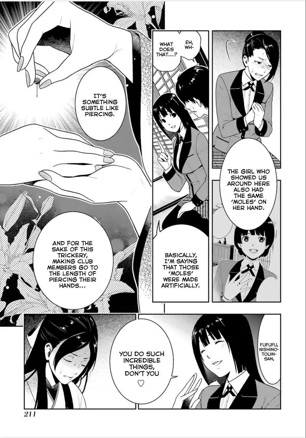 Kakegurui Chapter 4 page 15 - Chapter 4: Hyakkaou Academy's Crazed Women