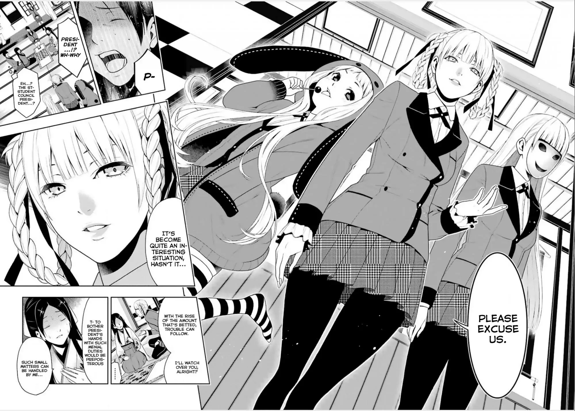 Kakegurui Chapter 4 page 27 - Chapter 4: Hyakkaou Academy's Crazed Women