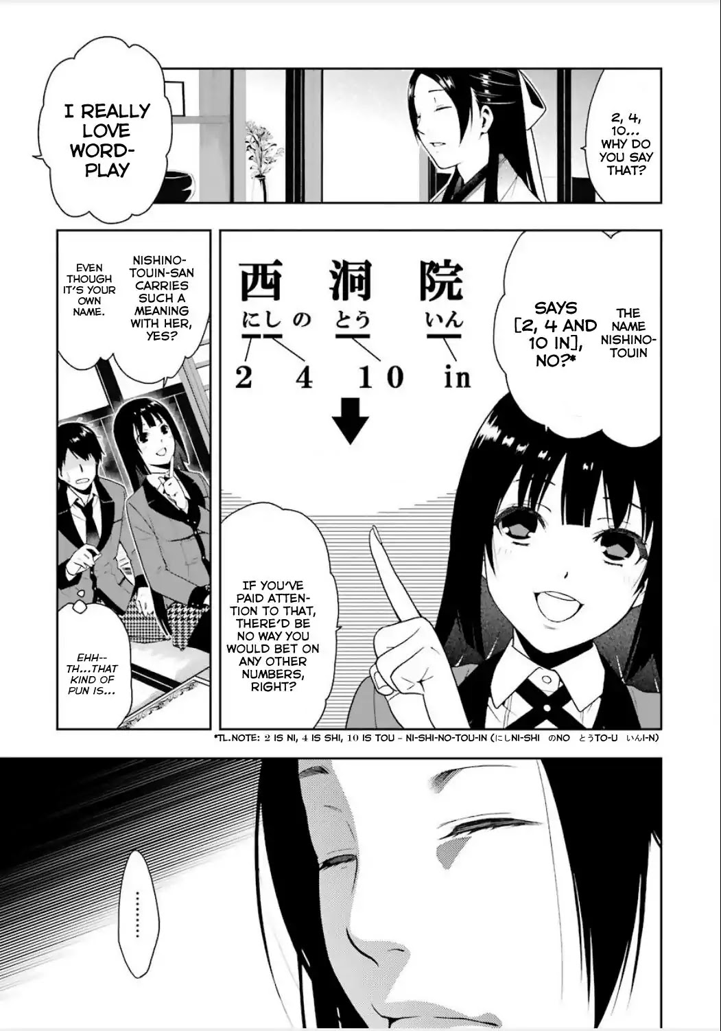 Kakegurui Chapter 4 page 3 - Chapter 4: Hyakkaou Academy's Crazed Women
