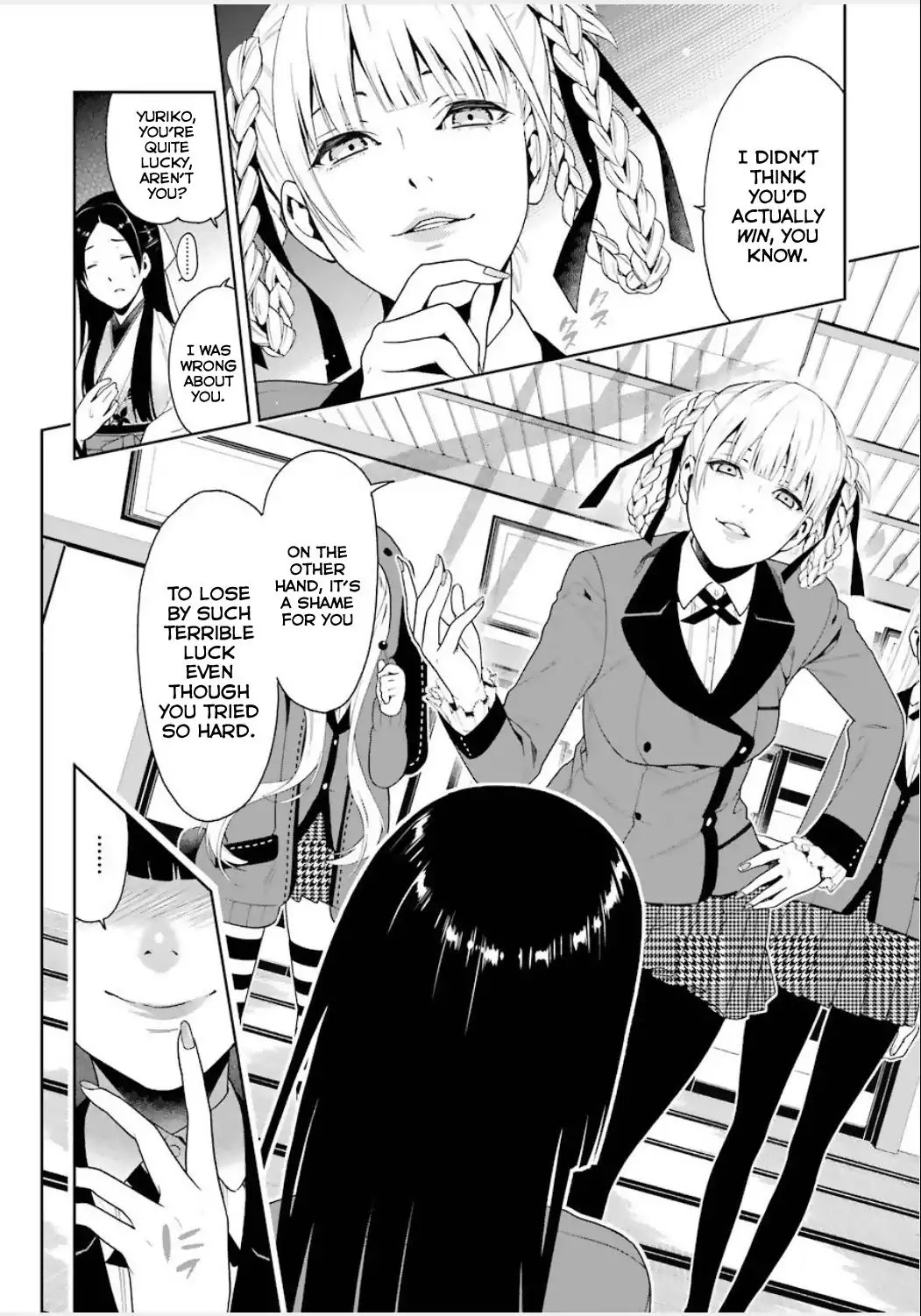 Kakegurui Chapter 4 page 32 - Chapter 4: Hyakkaou Academy's Crazed Women